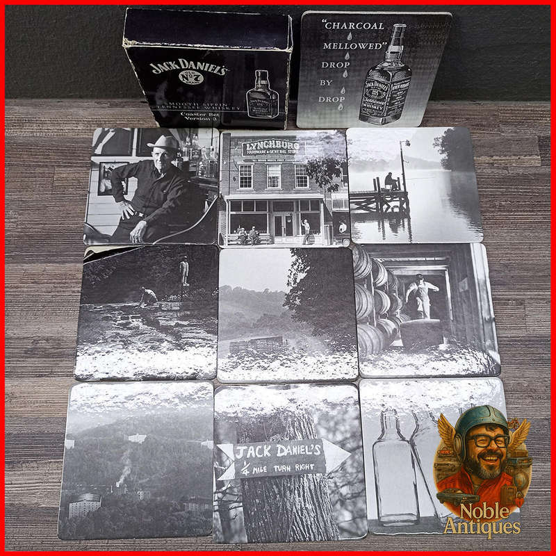 Jack Daniel's Tennessee Whiskey coasters Version 3