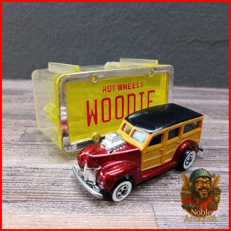 Vintage 1989 Hot Wheels PARK 'N PLATES WOODIE