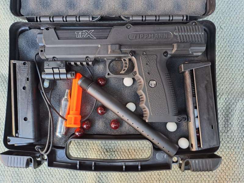 Tippmann Tipx Self Defence Pepper / Paintball Pistol Kit
