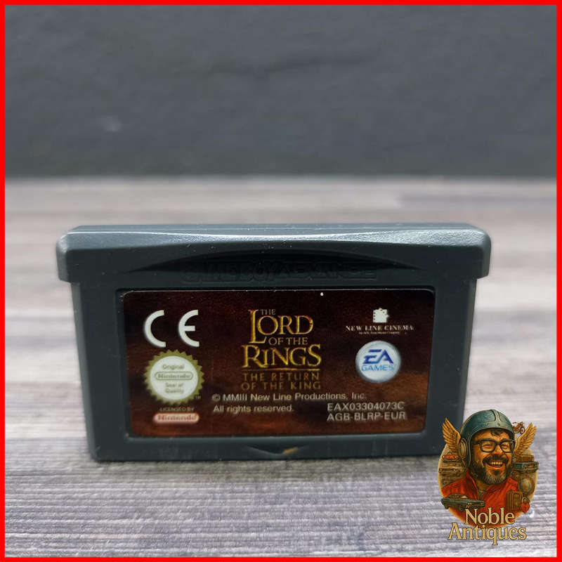Vintage Nintendo Game Boy Advance Lord of The Rings: The Return of The King