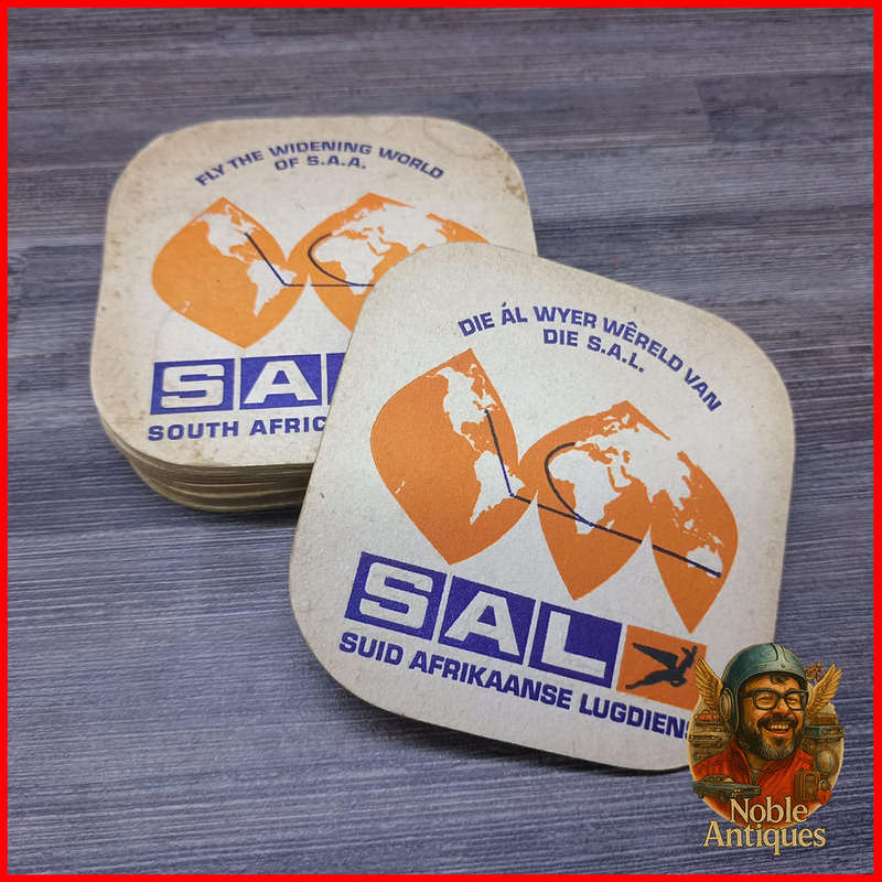 Vintage SAL-Suid Afrikaanse Lugdiens Coasters