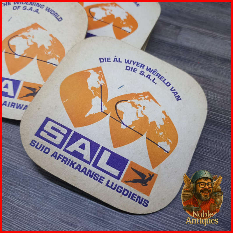 Vintage SAL-Suid Afrikaanse Lugdiens Coasters
