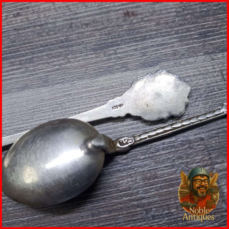 Sterling Marked Tea Spoons 100g