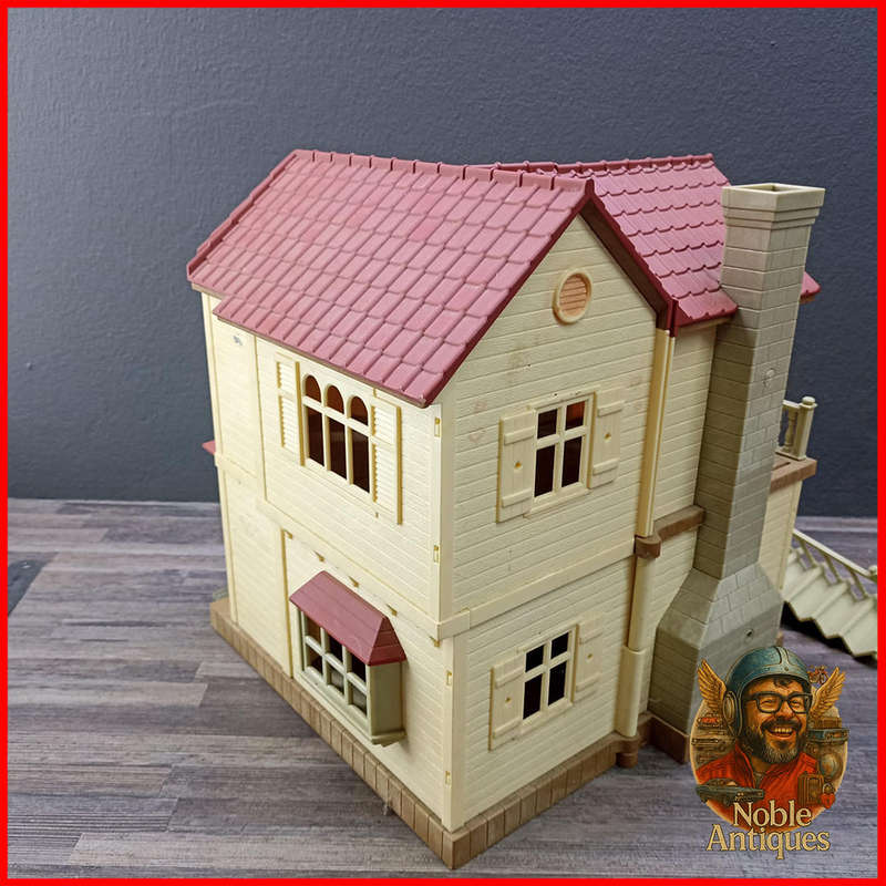 Large Sylvanian Families Calico Critters Red Roof Country House