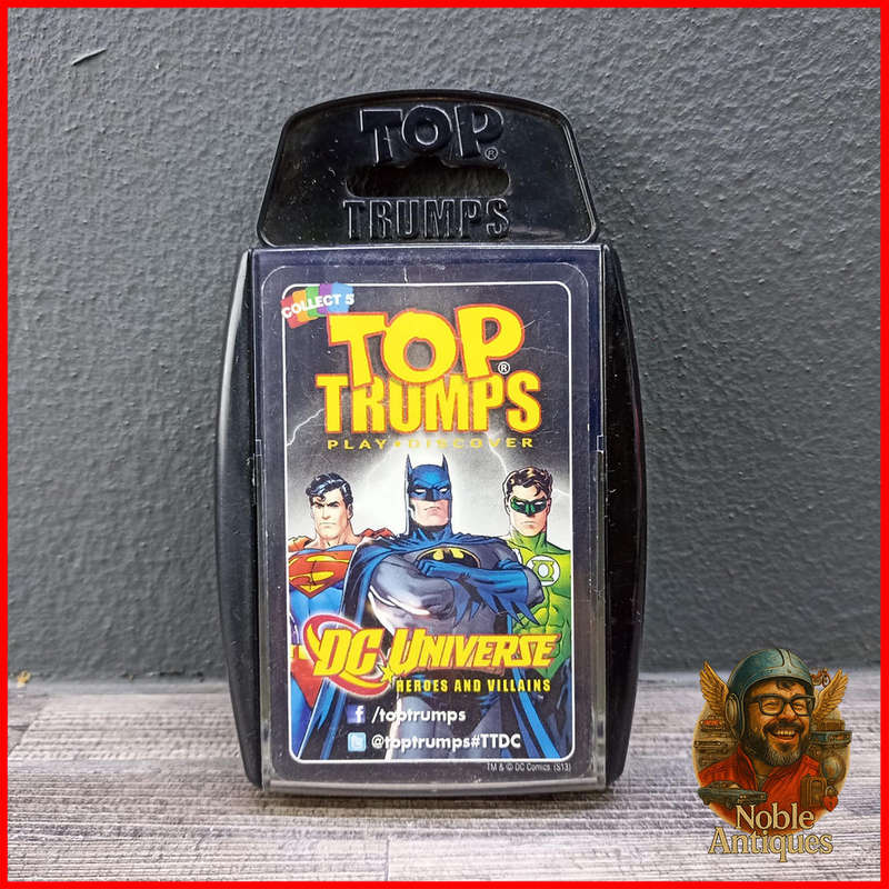 Top Trumps DC Universe Heroes & Villains cards