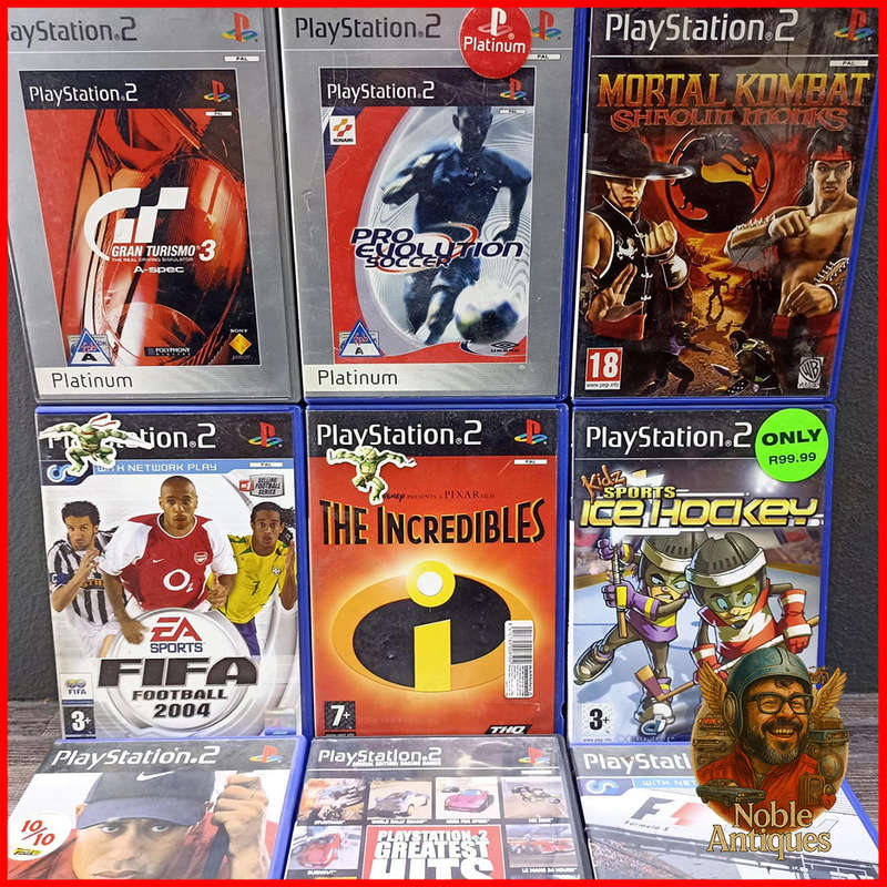 Large PS2 Games Collection