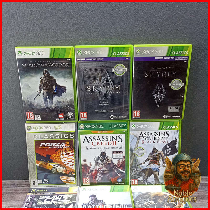 Large XBox 360 Games Collection Set 2