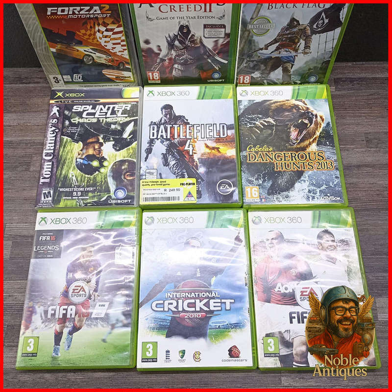 Large XBox 360 Games Collection Set 2
