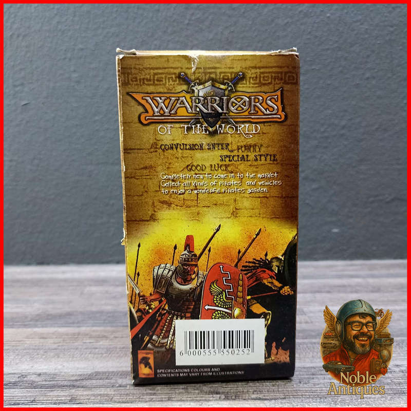 Boxed "Warriors of the World" knight action figure