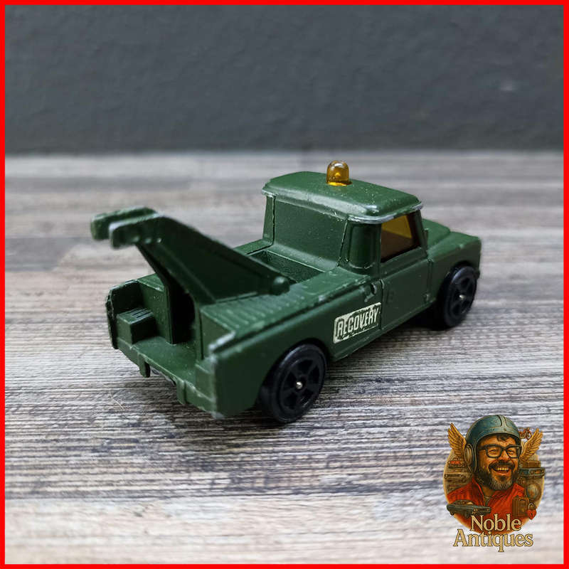 Vintage 1970s Corgi Juniors Land Rover Recovery Vehicle