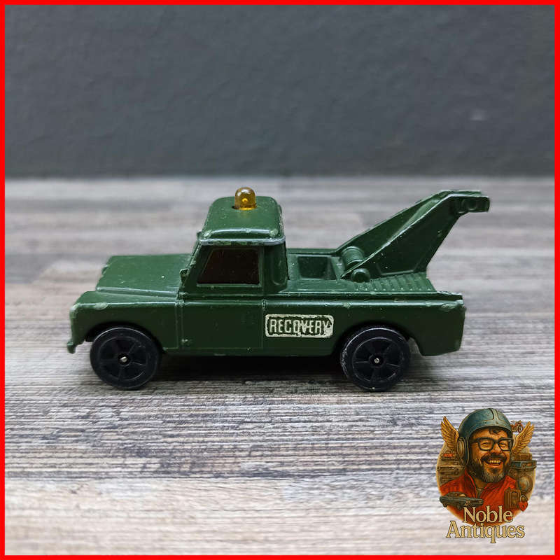 Vintage 1970s Corgi Juniors Land Rover Recovery Vehicle