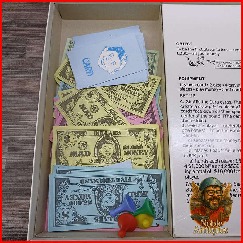 Vintage 1979 Parker Brothers The Mad Magazine Game