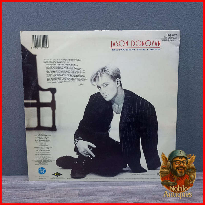 Between the Lines by Jason Donovan VG+