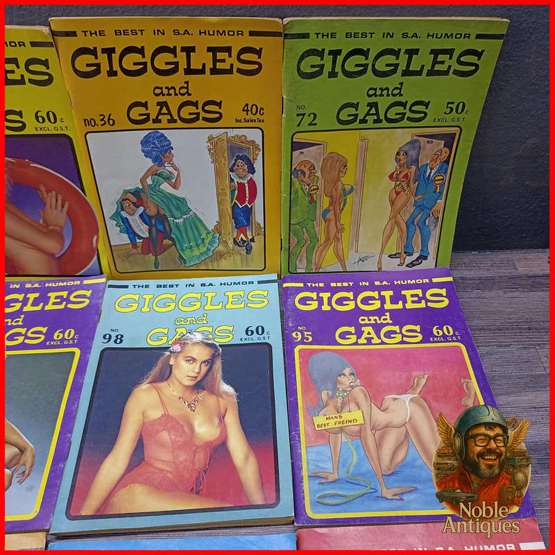 Vintage Giggles and Gags Magazine Collection