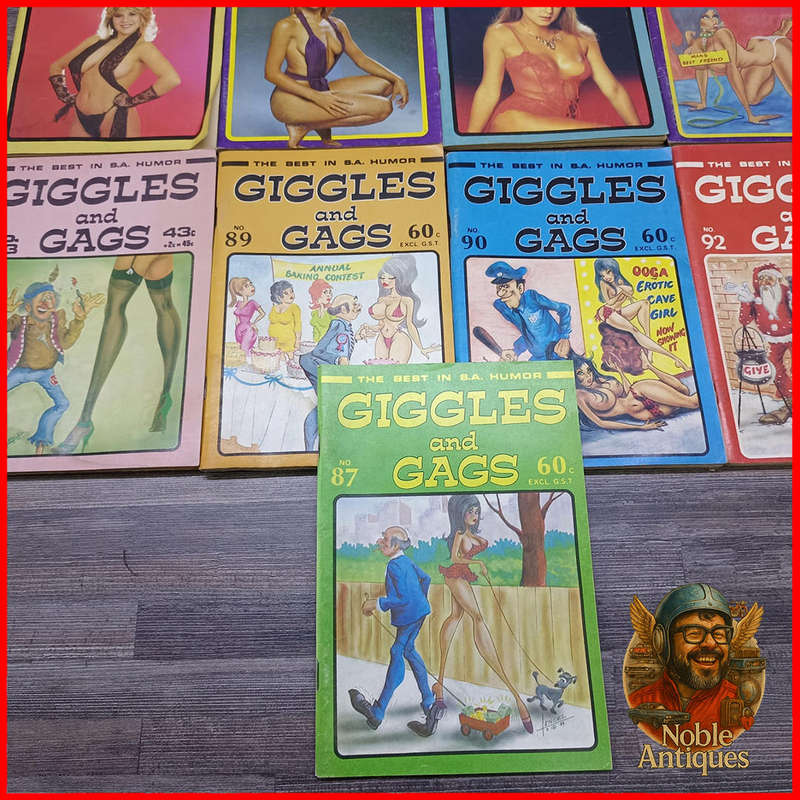 Vintage Giggles and Gags Magazine Collection