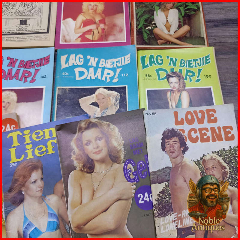 Vintage Afrikaans LAG N BIETJIE DAAR Magazine Collection