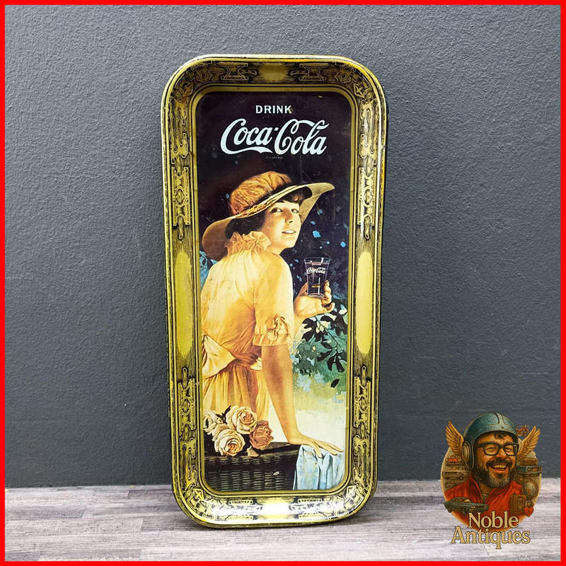 Vintage Coca-Cola advertising Metal Serving Tray
