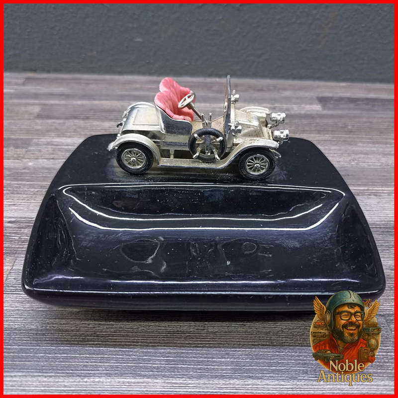 Chrome Plated Lesney Matchbox Models of Yesteryear Giftware Office Desk Paperclip Tray