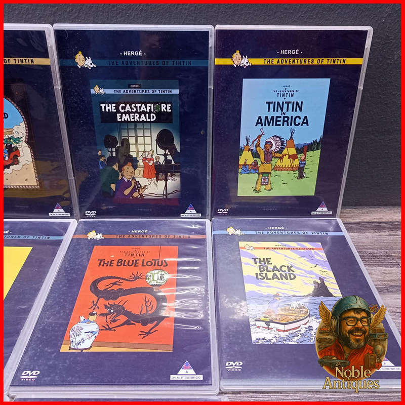 The Adventures of Tintin 10 DVD Collection