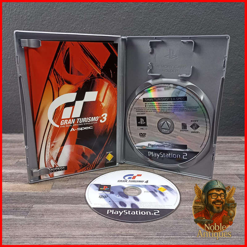 PlayStation 2 Gran Turismo 3 and 4