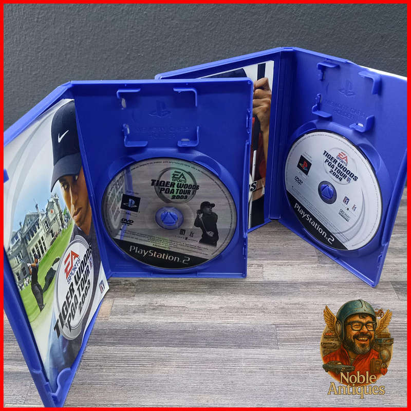 PlayStation 2 Tiger Woods PGA Tour 2003 and Tiger Woods PGA Tour 2004