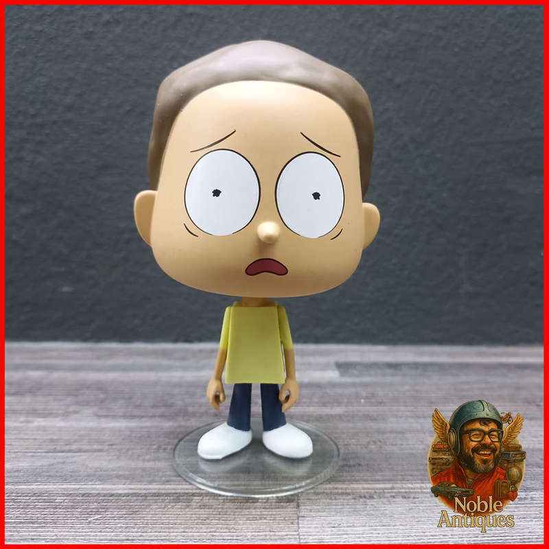 Funko Vynl figure of Morty Smith from the animated series Rick and Morty