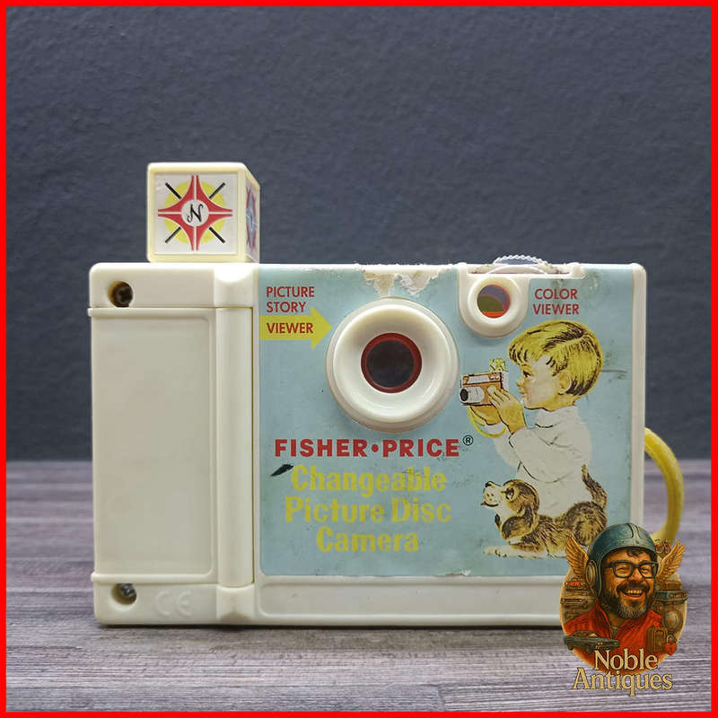 Vintage Fisher-Price Changeable Picture Disc Camera