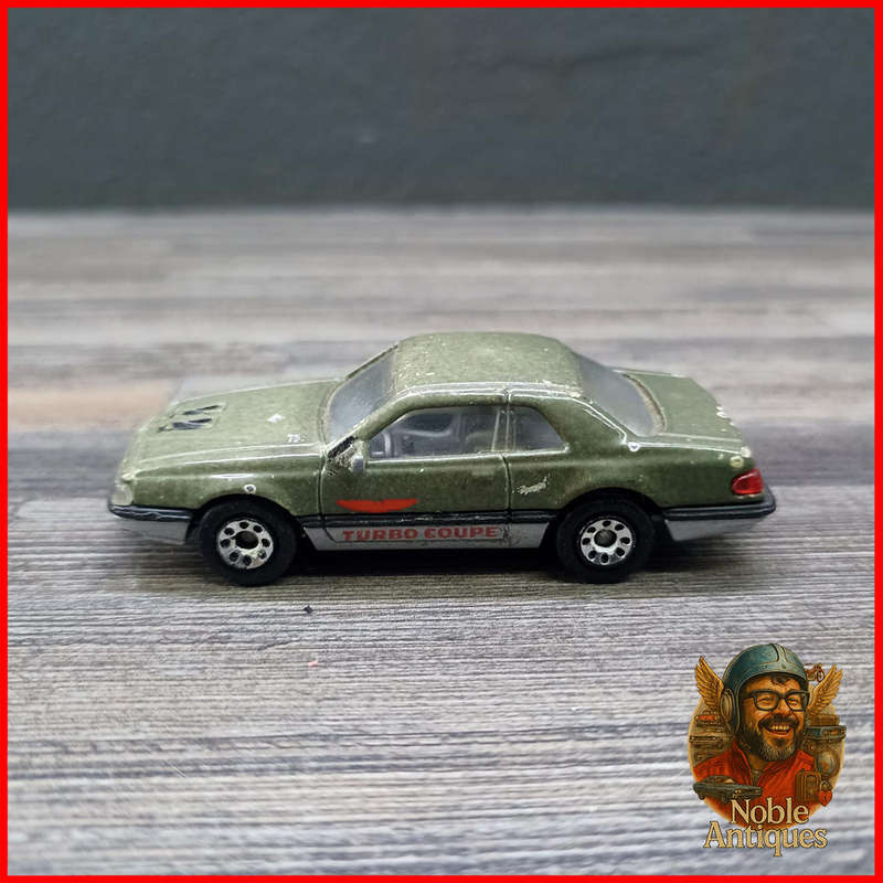 Vintage 1988 Matchbox Ford T-Bird Turbo Coupe