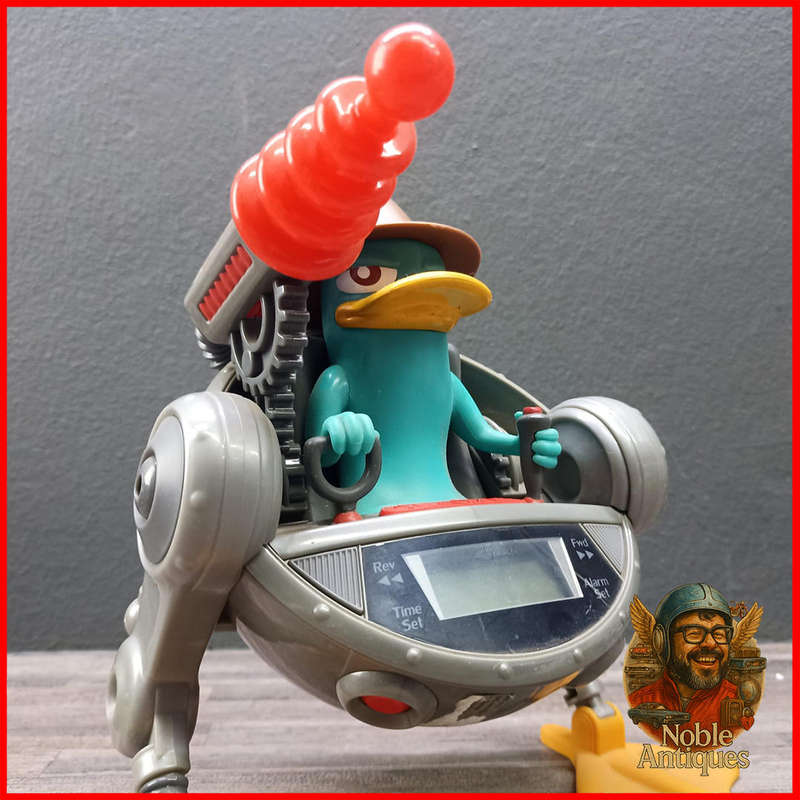 Disney Phineas & Ferb Perry the Platypus iHome Dual Alarm Clock and iPod Speaker