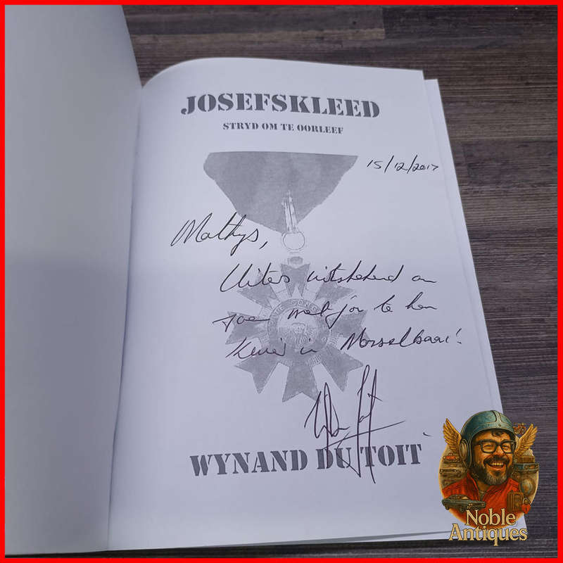 Josefskleed by Wynand du Toit Signed By Author