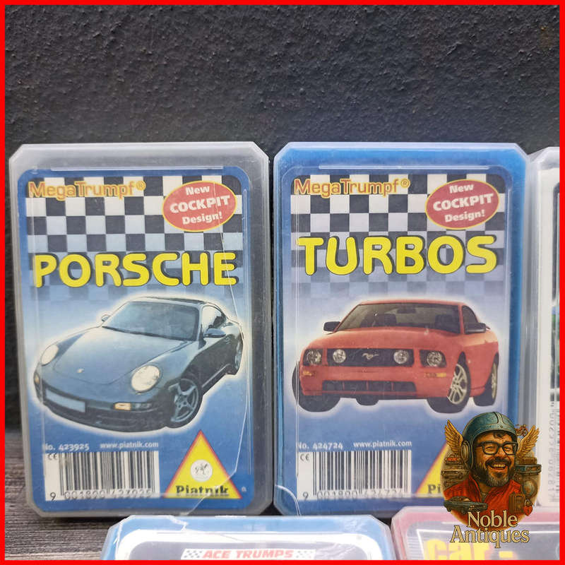 Vintage Trump Automobile Cards Collection
