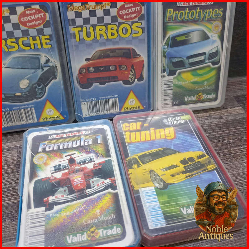 Vintage Trump Automobile Cards Collection