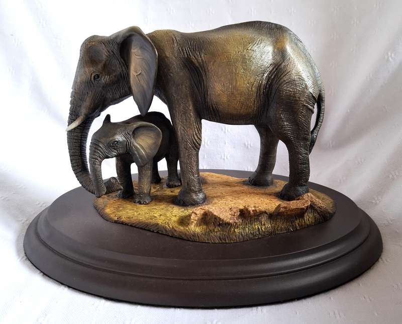 Feathers of Knysna - Elephant Duo