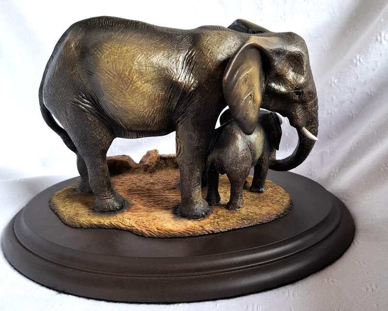 Feathers of Knysna - Elephant Duo