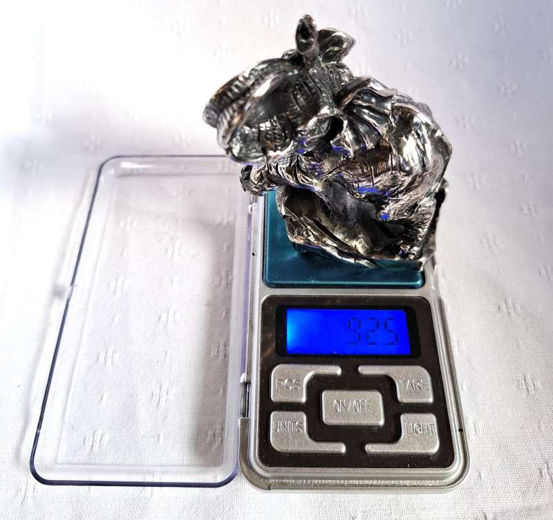 Turkish Tekform Sterling Silver plated elephant .925 Stamp