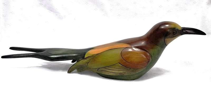 Feathers of Knysna - Wooden Bee Eater (Female)