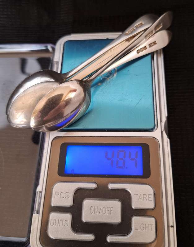 Sterling Silver Teaspoons - .925