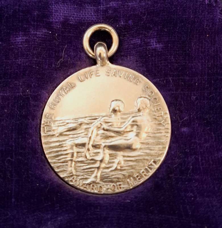 Antique Sterling Silver (.925) Pendant - SA Lifesaving