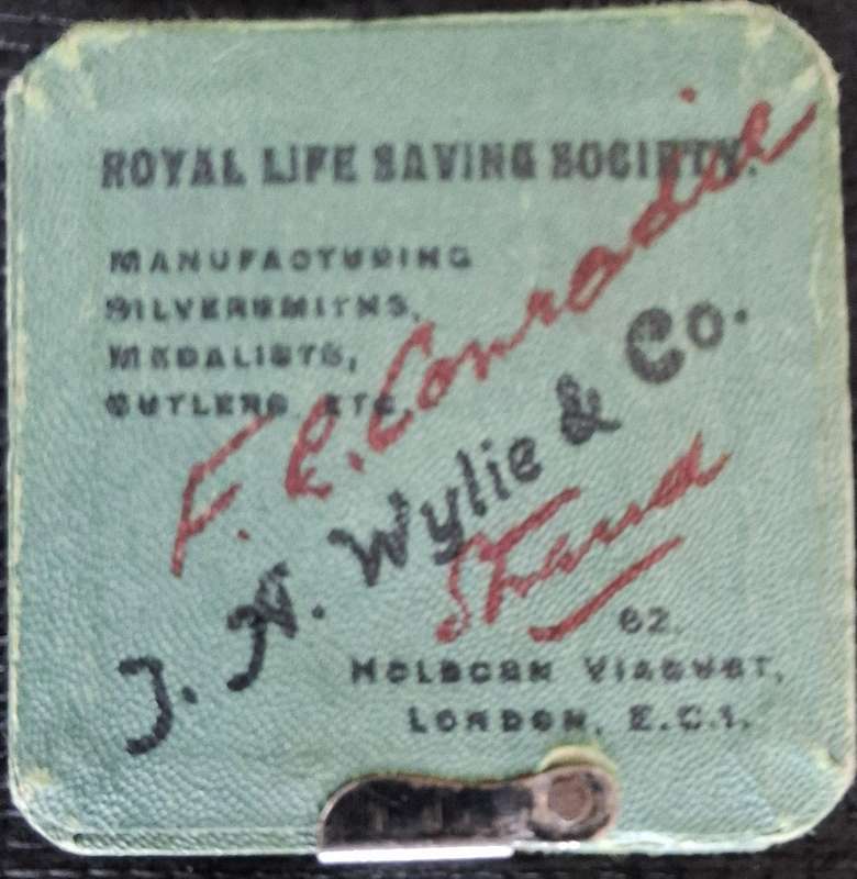 Antique Sterling Silver (.925) Pendant - SA Lifesaving