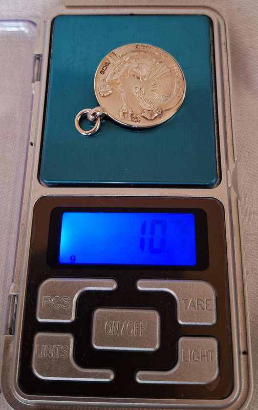 Antique Sterling Silver (.925) Pendant - SA Lifesaving