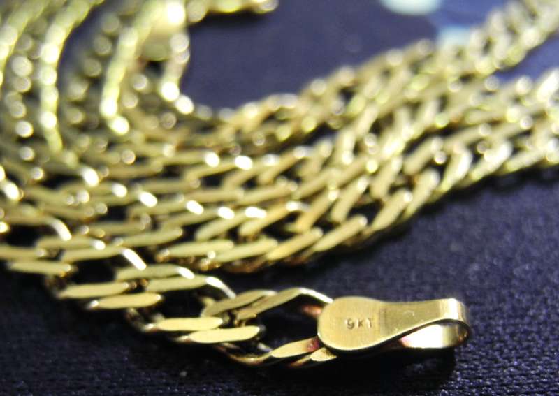 Vintage Yellow Gold Necklace - 9ct ( 7.4 g )