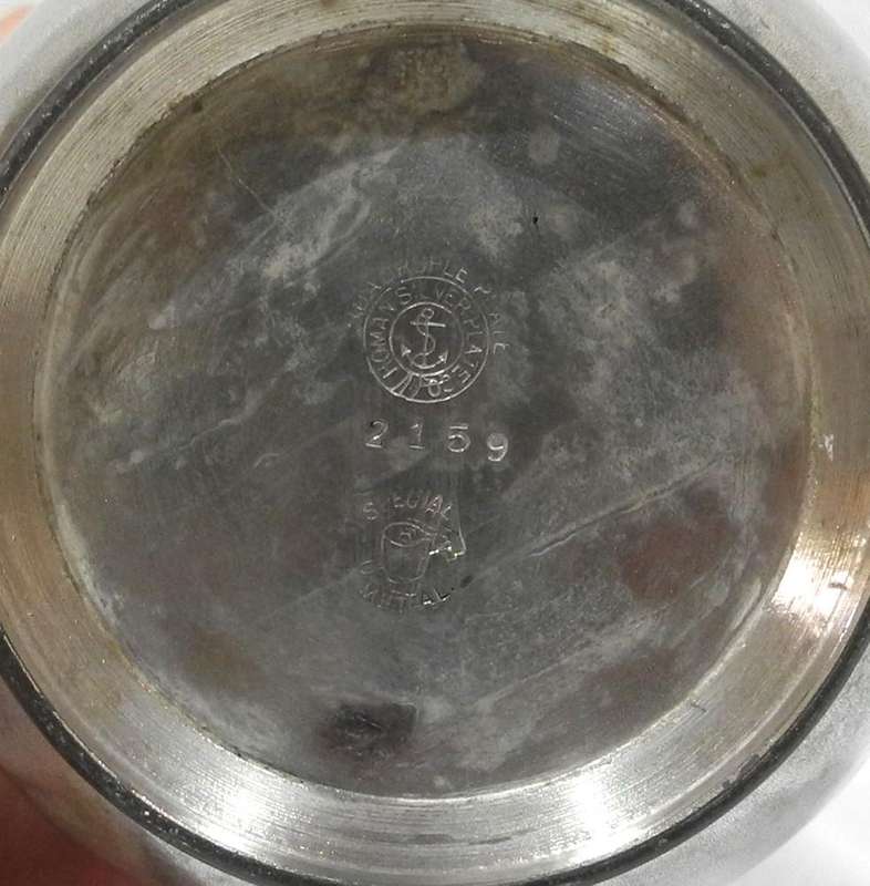 Antique Silver-Plated Pitcher by Homan Silver Plate Co.