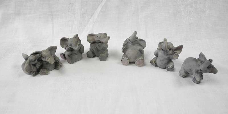 Mini Elephant Figurines