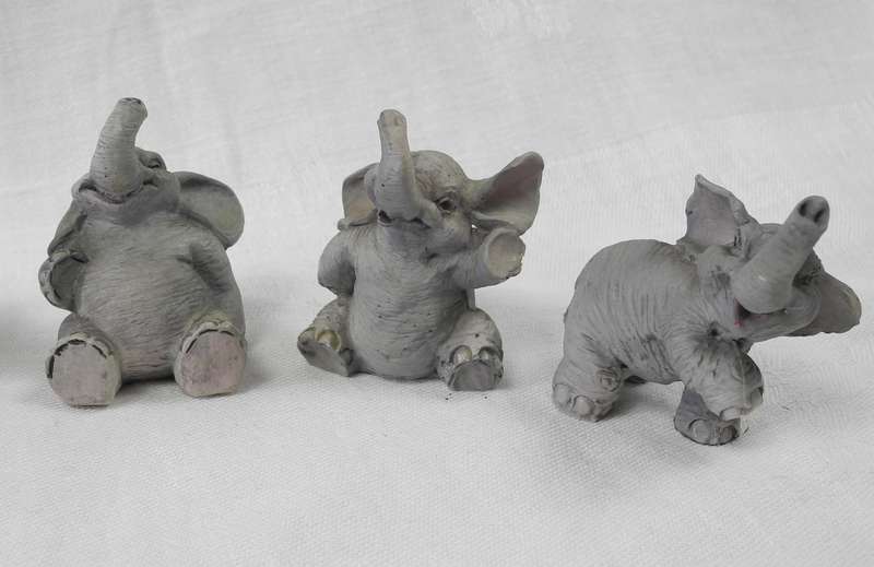 Mini Elephant Figurines