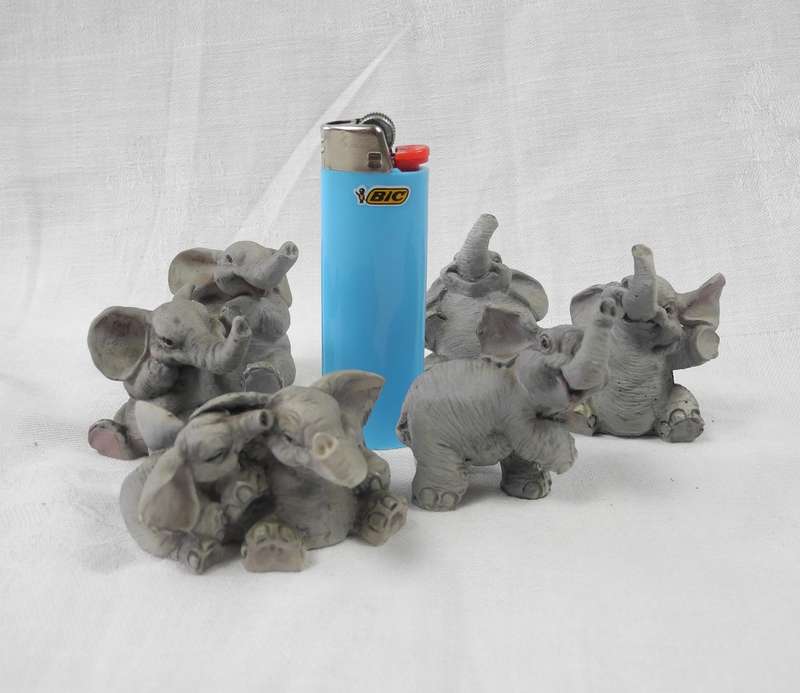 Mini Elephant Figurines