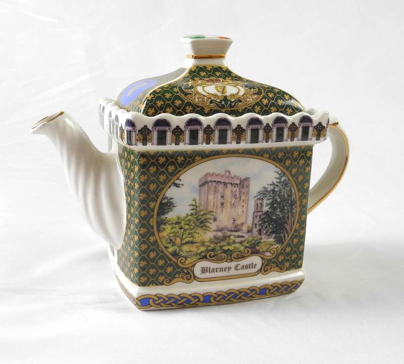Vintage Sadler Blarney Castle Collectable Porcelain Teapot