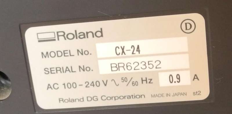 Roland CAMM-1 CX-24 Vinyl Cutter  Professional-Grade Cutting Plotter