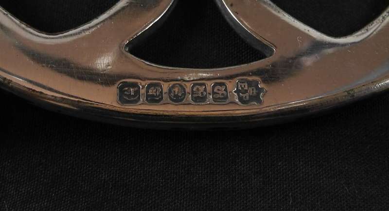 Vintage Silver-Plated Toast Rack  6 Slice