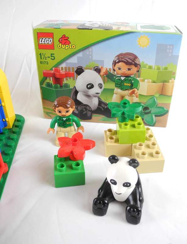 LEGO Duplo Job Lot including Animals, Vehicles, Figures, Bricks + 1 Complete Set 6173