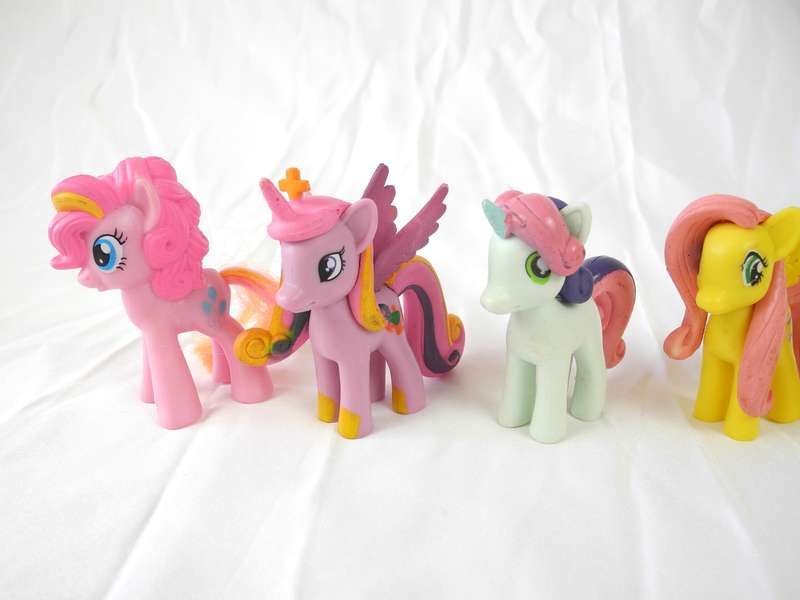 My Little Pony Friendship is Magic Blind Bag Figurines- Lot of 6